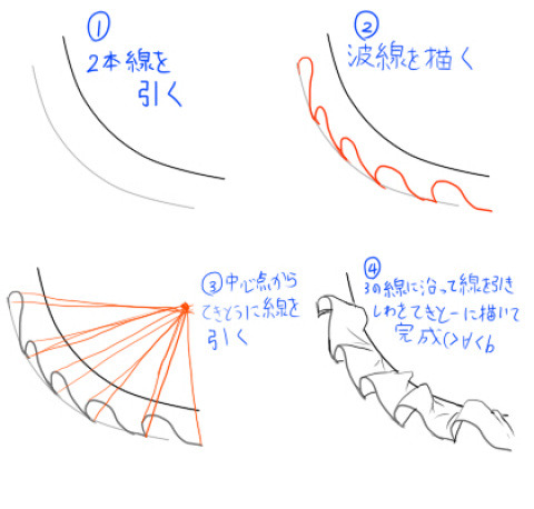 kurisu004:So easy! Ten 5-step drawing tutorials“There’s a lot of tutorials that show you how to illustrate with each step but this time we’ve selected tutorials that only take 5 steps to explain! Hope that you can use them in your studies and art!”