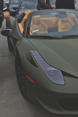 johnny-escobar:  Matte Military Green 458