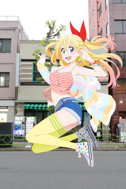 hontai:  Chitoge Kirisaki (Background)