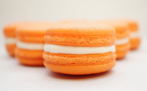 Orange Creamsicle Macaron