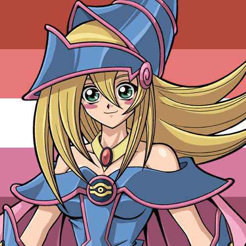 Lesbian Flag But Its Color Picked From Dark Magician Girl!