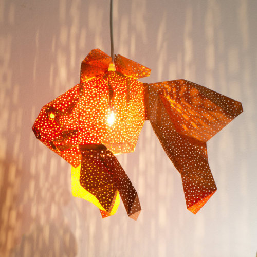 sosuperawesome:Fully Assembled and DIY Paper Craft Lamps by Vasili Lights on EtsySee our ‘lighting’ 
