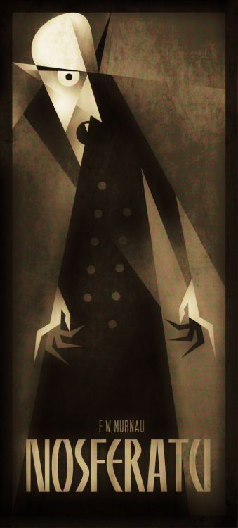 horrorpicturemaniac:  Awesome Nosferatu Art!