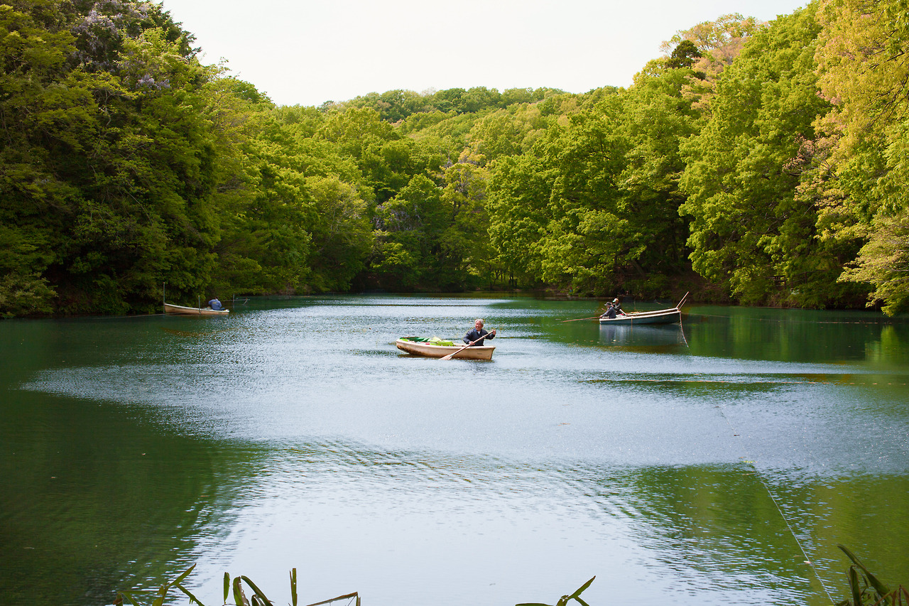 <p><b>Fishing on a spring day.</b></p><p>Lake Shinsei in Kanagawa was formed by the Great Hanshin Earthquake of 1923. Enjoying Golden Week.</p><p><a href="http://www.phototour.tokyo">Photo-tours & workshops</a><br/><br/></p>