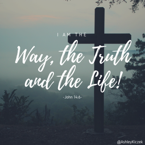 Jesus said to him, “I am the way, and the truth, and the life. No one comes to the Father except thr