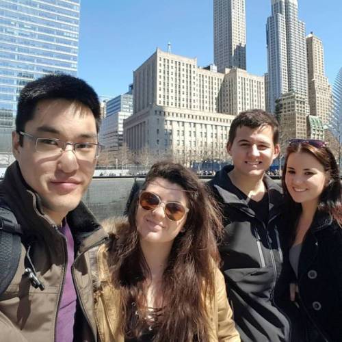 Glad to have gone to NYC with some amazing friends! @erasmusallison @smiling_saffa @ccoates311 (at N