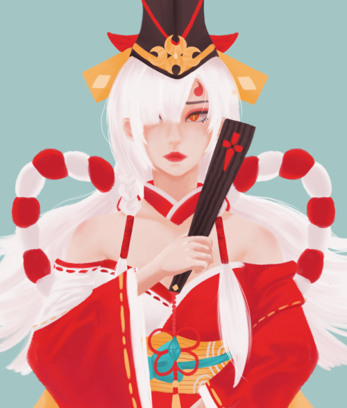 Jfjdjd Hi;;; Here's This Lovely Which I Managed To Pull In Summoners War Recently DhsjsjHer Name Is Tomoe