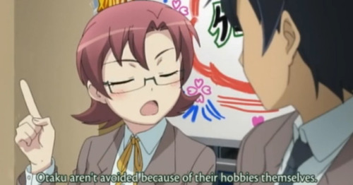 Oreimo, dropping truth bombs.
