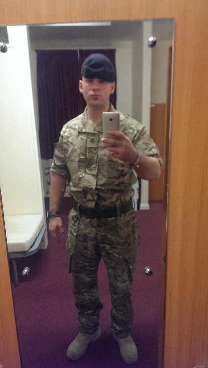 ukmilitarymen:  Tom Jones, soldier from Wales, I kid you not! 