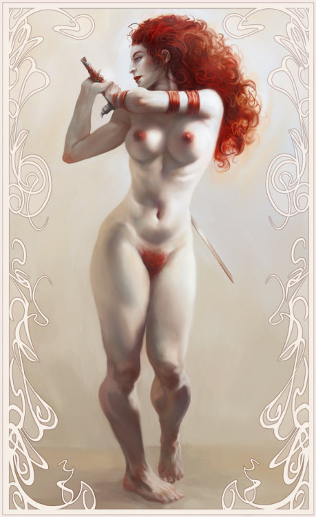superheroes-or-whatever:  Red Sonja by ~Artlacal adult photos