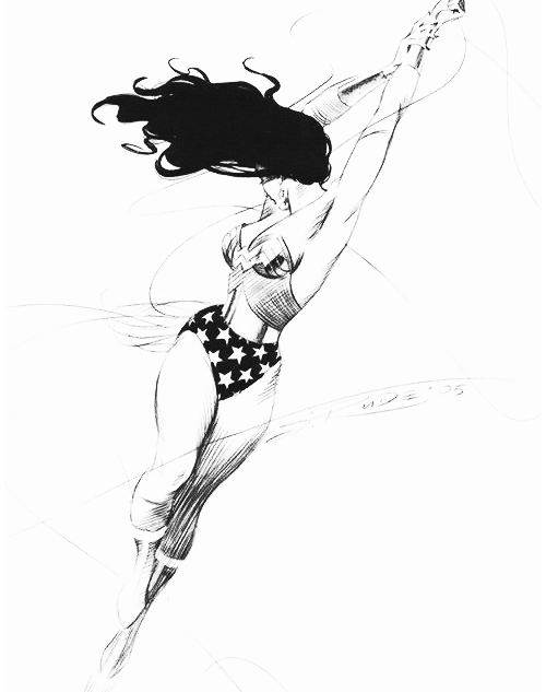 dickraisin:  Wonder Woman by Steve Rude 