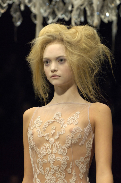 frackoviak:  ALEXANDER McQUEEN SPRING 2007 | GEMMA WARD