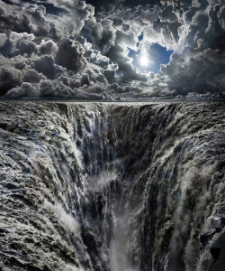 asylum-art:  The Kingdom – The cloudy world of Seb Janiak “The Kingdom“, a beautiful series of digital matte painting created by the French artist Seb Janiak. By superimposing layers of different images to create an impressive accumulation, Seb