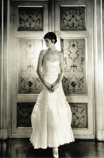 Model Marion Morehouse in Condé Nast’s apartment, photo by Cecil Beaton, Vogue, 1929