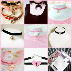 witchhoe:  TONS of cute chokers at Syndrome