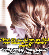 elisabethcollins:  Hanna Marin in Who’s in the Box? [4.14] 