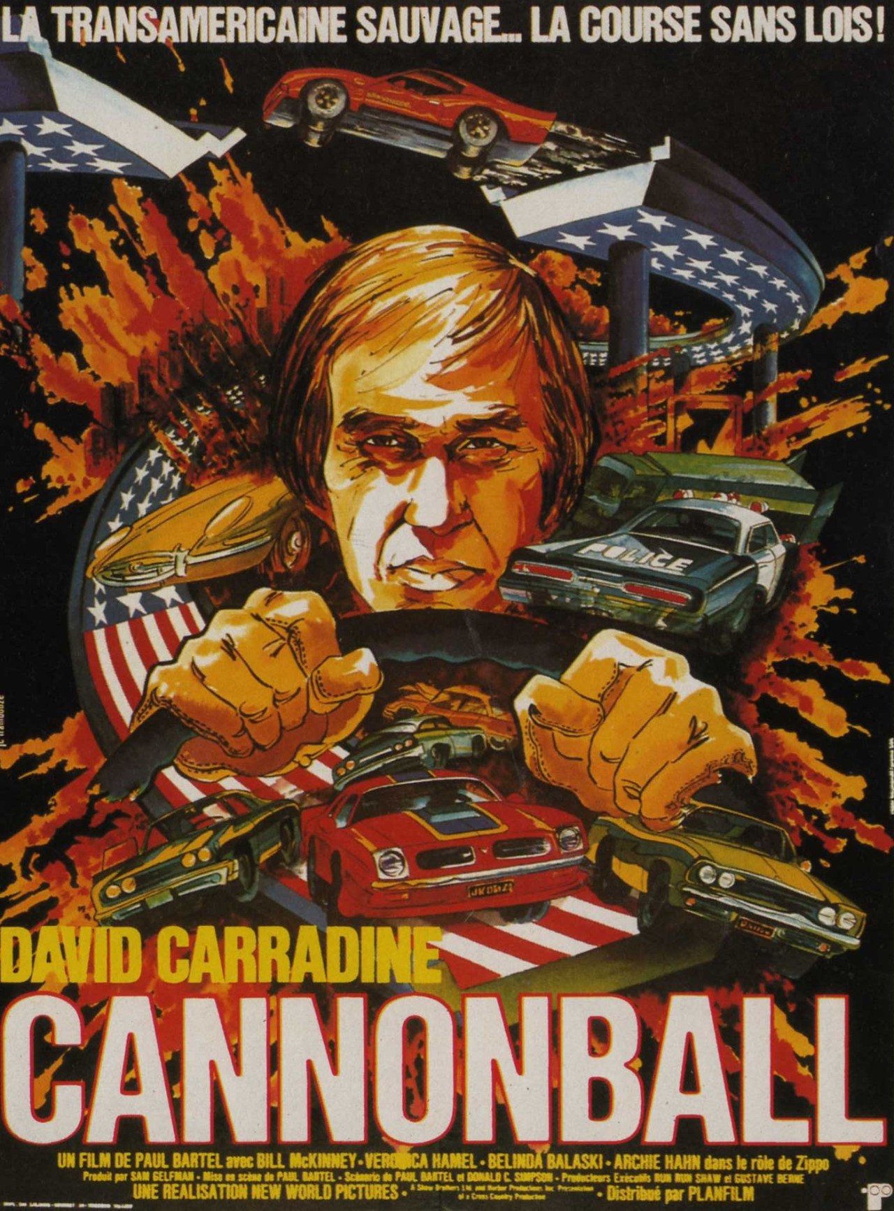 grindhousedatabase:  &ldquo;The annual Trans-American outlaw road race - A cross