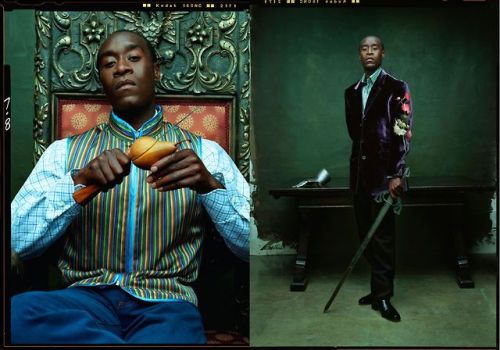 firelightmystic:So what, none of you punks were gonna tell me Don Cheadle out here all kingly dapper