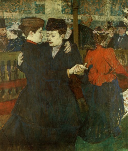 misterchat: secretlesbians: Depictions of Lesbianism by Henri Toulouse Lautrec During his life, Laut