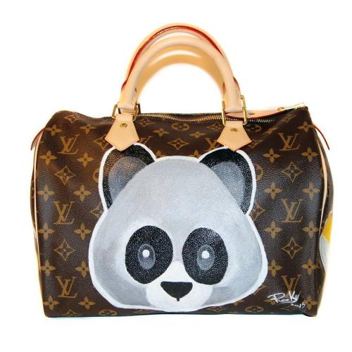 Emoji Fever !! How cute is this Vuitton speedy we hand painted For more Amazing Artworks check out o