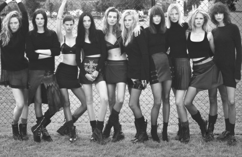 “Super Normal Super Models” by Mert and Marcus W Magazine September 2014