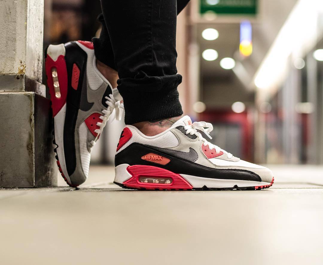 Nike Air Max 90 ‘Infrared’ (by sfw666) – Sweetsoles – Sneakers, kicks ...