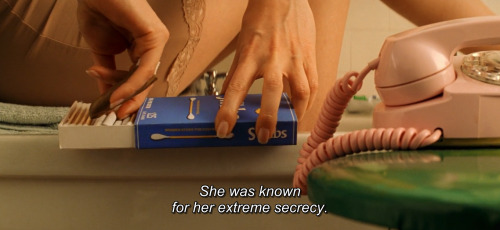 imjacksfilmclub: The Royal Tenenbaums (2001) dir. Wes Anderson She was known for her extreme secrecy