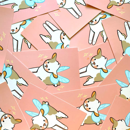 rosarrie:fairy goat prints!