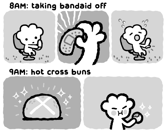 steps over snails