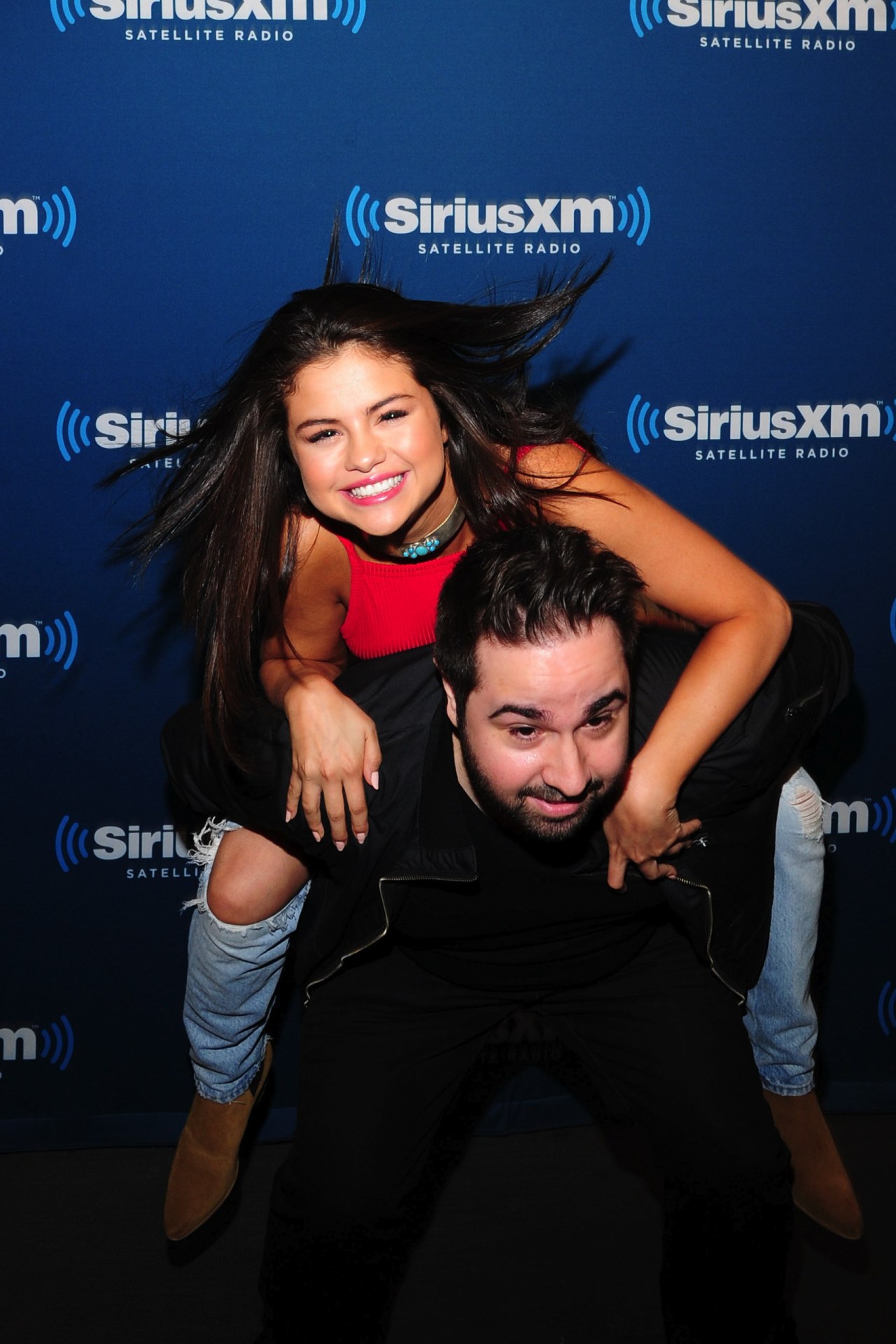 celebs-dailyus:   06/22/2015 - Selena Gomez visits  SiriusXM Studios in New York