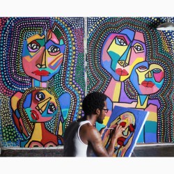 So-Dayi:  Dynamicafrica:  In Conversation With Artist Arnold Butler - The Painting