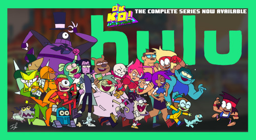 THE COMPLETE SERIES of OK KO! Let’s Be Heroes is now available on @hulu! Every single episode 