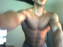Leonrob2041:  Njstud:  The Webcam Loves This Guy  Wow.
