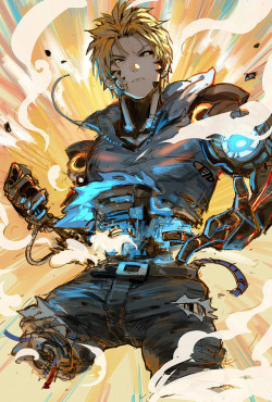 thetangles: ★   悪果  |  現代アート——ジェノス  ☆ ⊳ genos (one punch man) ✔ republished w/permission    