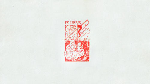 damnfinedesign:Ex Libris Stamps by Halisten Studio