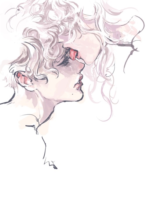 sacetcendre:  wet the eyelashes 
