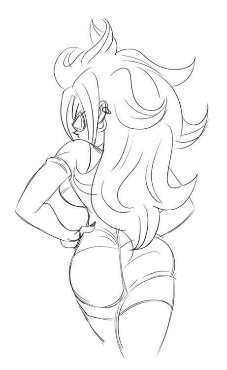 funsexydragonball:Android Waifu. ;9