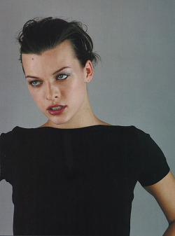 a-state-of-bliss:  Milla Jovovich by Mario