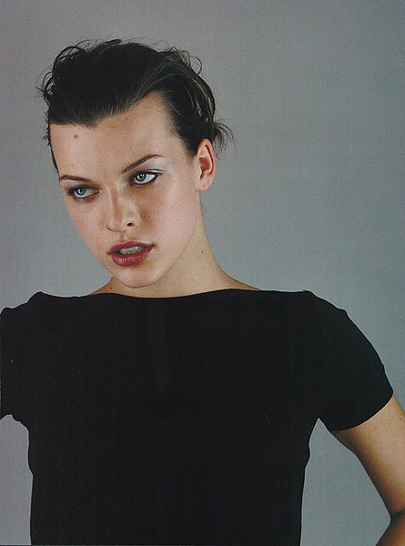 a-state-of-bliss:  Milla Jovovich by Mario Sorrenti for Vogue Italia 