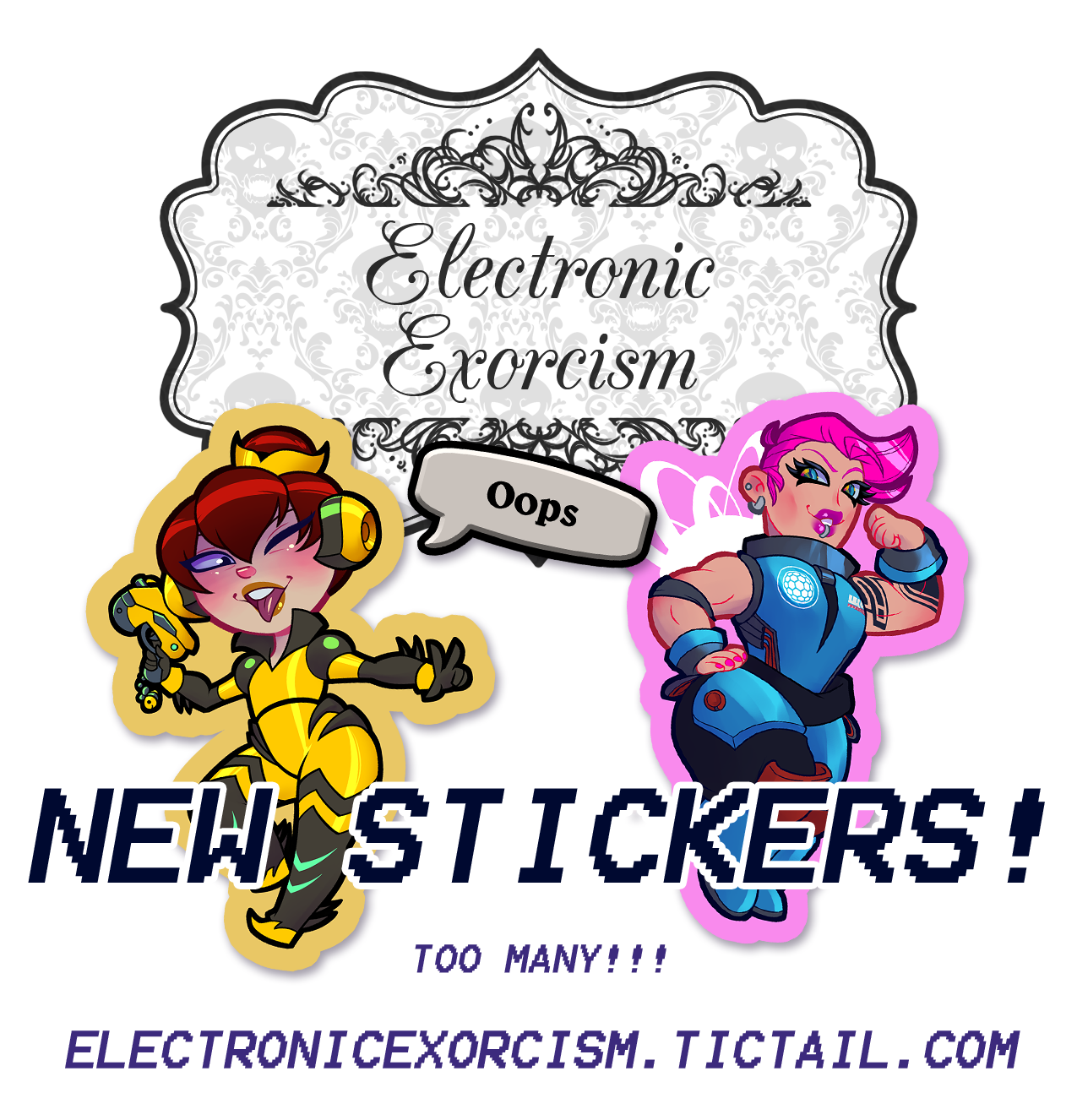 carbonoid:  Got another huge incoming of new stock this month! New Overwatch sparklies