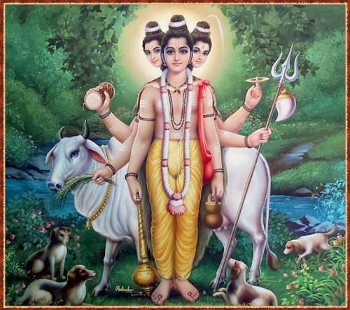 DATTATREYA ॐ“Dattatreya is at once the incarnation of Vishnu, Shiva and Brahma.”