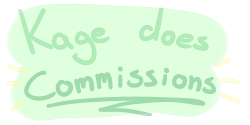 kage-does-art:  I am finally opening up commissions because i need money for food and school.Since its my first time taking commissions I will only work on 3 commissions at a time.I will be taking all commissions on artistsnclients please read my (very