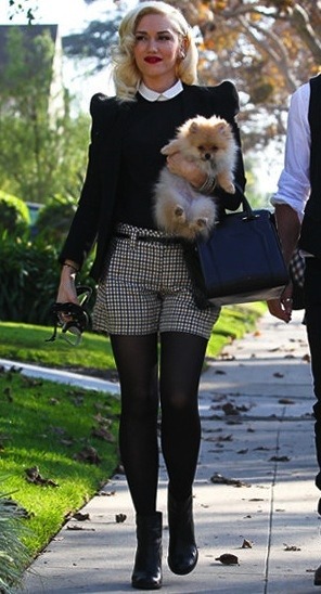 Loving this look on Gwen Stefani. Great for autumn!