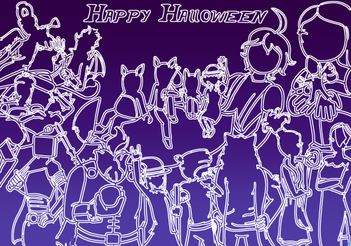 heyo-im-n:Day 31: Free SpaceWoohoo! It’s Halloween! \(≧∇≦)/  It’s also the last day of spooktober wh