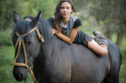 Lucia horse riding Patagonia. by It’s a Wonderful World… on Flickr. Sexy Horse Ride