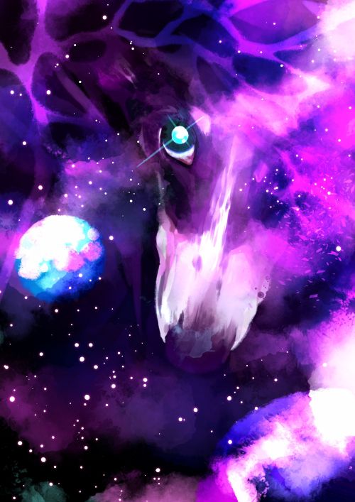 @878-sparksofmagic ‘s reflective eye space dog 