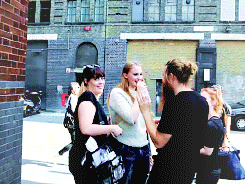 ohsophieturner:Sophie Turner - Karen Millen 2014 Fall Campaign Behind the Scenes (x)