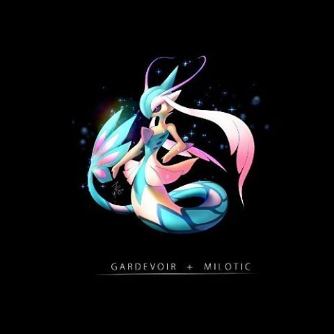 This is so pretty! #Gardevoir + #Milotic #Pokemon #PokemonFusion (at Makati, Philippines)