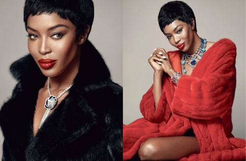 naomihitme:  Naomi by Nico Bustos // Madame Figaro December 2014  
