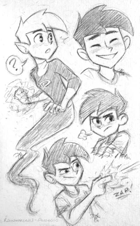 pekoeboo:darn it I’m gonna force myself to enjoy drawing with pencil again!! Have some more Danny sk
